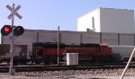 BNSF coal train DPU